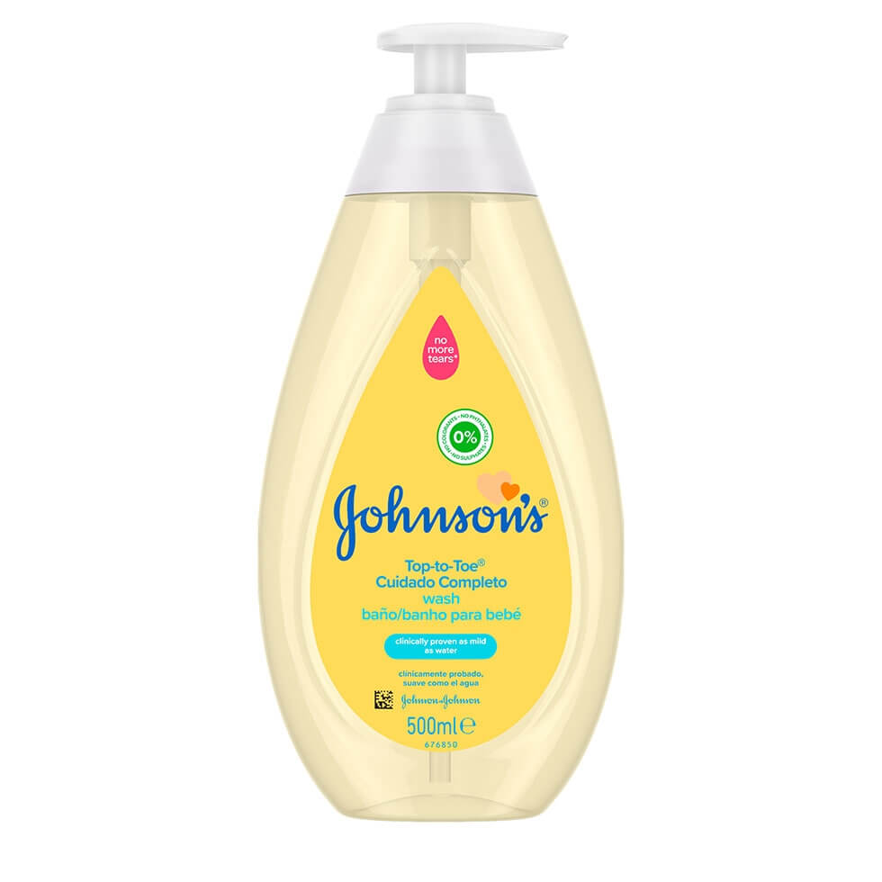 JOHNSON’S® Cuidado Completo Banho para Bebé